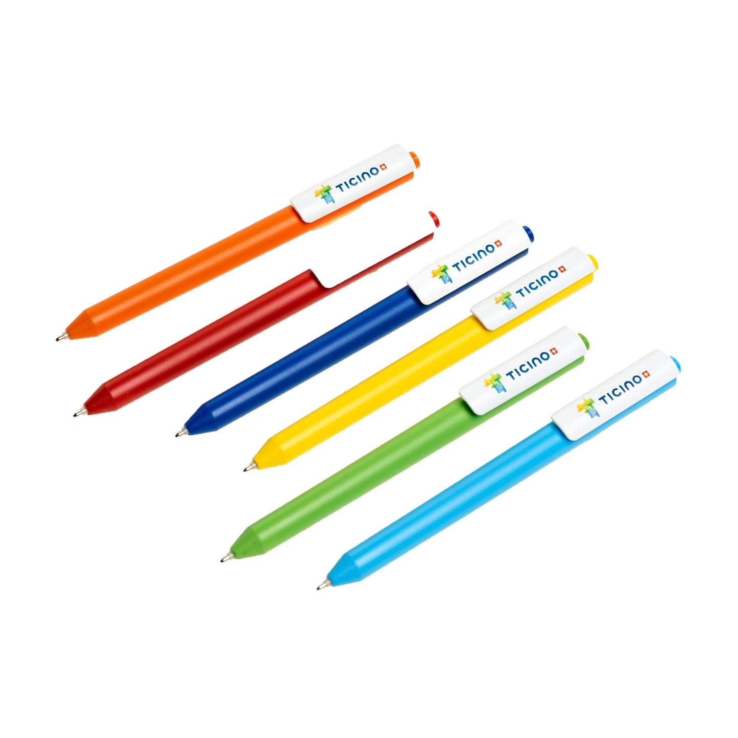 6er Set Kugelschreiber
