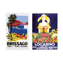 Download the image in the gallery viewer, Vintage Poster - Set Ascona-Locarno