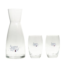 Download the image in the gallery viewer, Acqua Ticino water jug and water glasses