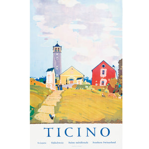 Vintage poster - Ticino (Daniele Buzzi)