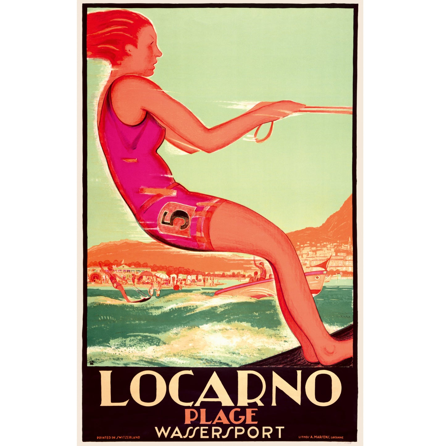 Vintage Poster - Locarno (Daniele Buzzi) - 2