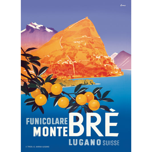 Vintage Poster - Monte Brè (Otto Ernst)
